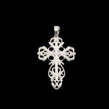 Load image into Gallery viewer, 925 Silver Aircut Cross Pendant (925P122)
