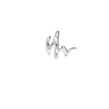 Load image into Gallery viewer, 925 Sterling Silver Ladies Ring Size P - Modern Sculptural Design ( 925RING058 )
