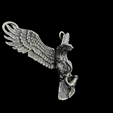 Load image into Gallery viewer, High Grade Stainless Steel Eagle &amp; Snake Pendant - (SSP052)
