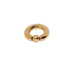 Load image into Gallery viewer, Full Closure Bar 5mm 316L Grade Surgical Steel - Gold colour (BPPAFC504)
