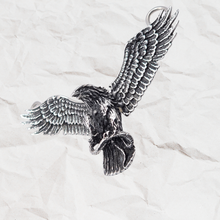 Load image into Gallery viewer, High Grade Stainless Steel Eagle &amp; Snake Pendant - (SSP052)
