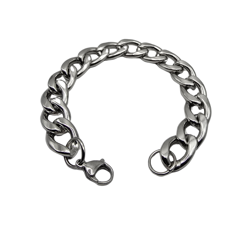 Bold Link Chain Bracelet - High Grade Stainless Steel (SSBRAC033)