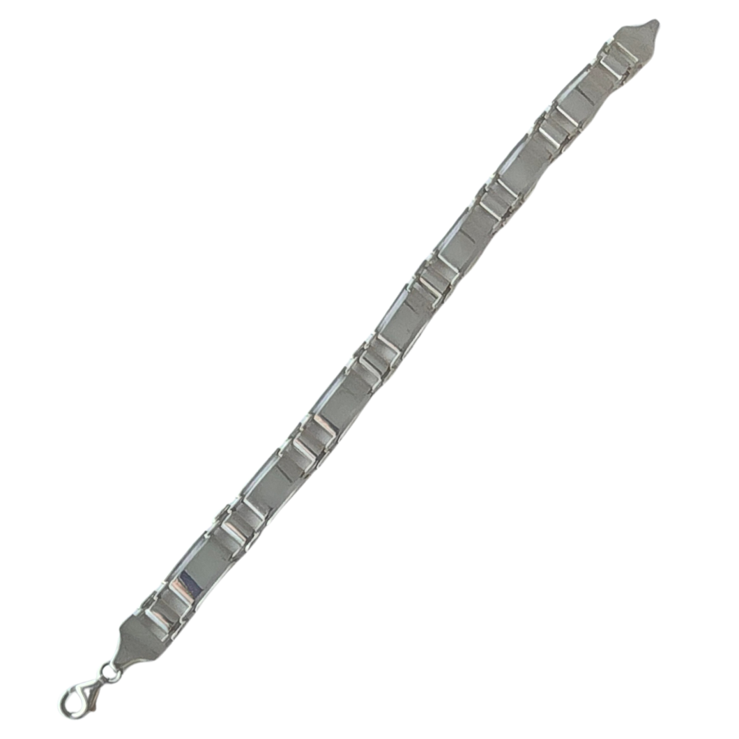 925 Sterling Silver Link Bracelet for Men (925BRAC026)
