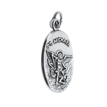 Load image into Gallery viewer, Saint Michael 925 Silver Pendant (925P007)

