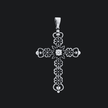 Load image into Gallery viewer, Aircut 925 Silver Cross Pendant (925P120)
