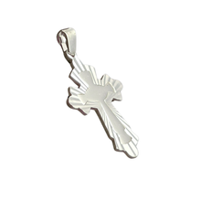 Load image into Gallery viewer, 925 Sterling Silver Cross Pendant 3.3 cm × 2.2 cm (925P102)

