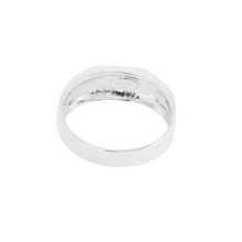 Load image into Gallery viewer, 925 Sterling Silver Signet Ring Size Q - Greek Motif ( 925RING059 )
