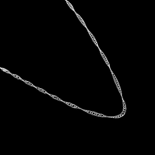 Load image into Gallery viewer, 925 Sterling Silver Twisted Chain - 65 cm (925C032)
