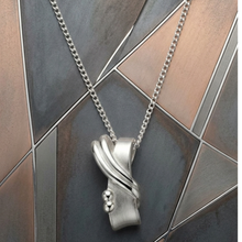 Load image into Gallery viewer, 925 Sterling Silver Necklace - 3DPendant and 40cm Chain (925SETPC038)
