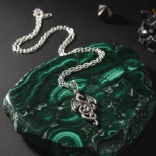 Load image into Gallery viewer, 925 Sterling Silver Set Dragon Pendant Necklace and Chain (925SETPC011)
