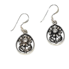 Load image into Gallery viewer, 925 Hanging Sterling Silver Earrings (925ER019)
