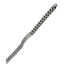 Load image into Gallery viewer, Engravable ID Link Bracelet - High Grade Stainless Steel (SSBRAC034)
