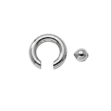 Load image into Gallery viewer, Full Closure Bar 6mm 316L Grade Surgical Steel - Silver colour (BPPAFCB606)
