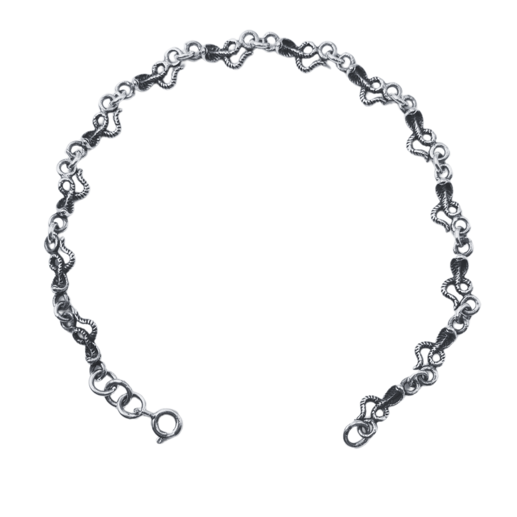 Cobra Links 925 Sterling Silver Bracelet (925BRAC018)