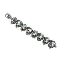 Load image into Gallery viewer, Regal Lion Link Bracelet – High Grade Stainless Steel (SSBRAC032)
