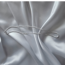 Load image into Gallery viewer, 925 Sterling Silver Ladies Beaded Chain 50cm (925C015)
