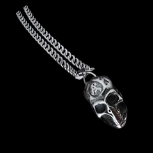Load image into Gallery viewer, High Grade Stainless Steel Set - Chain and Skull Pendant (SSSETPC020)
