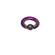 Load image into Gallery viewer, Full Closure Bar 6mm 316L Grade Surgical Steel - Multi colour (BPPAFCB603)
