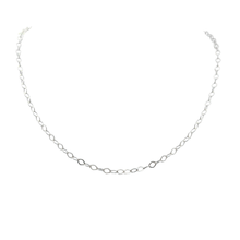 Load image into Gallery viewer, Extra-long 925 Sterling Silver Chain 70 cm (925C034)
