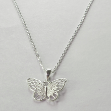 Load image into Gallery viewer, Butterfly Pendant with Necklace - 925 Sterling Silver - 50cm Chain (925SETPC001)
