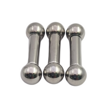 Load image into Gallery viewer, Straight Barbell 3mm Bar 316L Grade Surgical Steel - Set Of 3 (BPPASET3)
