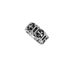 Load image into Gallery viewer, Hexagon Emblem Ring - High-Grade Stainless Steel (SSR024)
