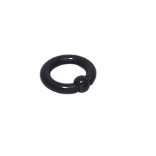 Load image into Gallery viewer, Full Closure Bar 5mm 316L Grade Surgical Steel - Black colour (BPPAFC501)
