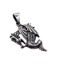 Load image into Gallery viewer, Dragon 3D 925 Sterling Silver Pendant (925P116)
