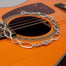 Load image into Gallery viewer, 925 Sterling Silver Musical Theme Bracelet with a Sparkling CZ (925BRAC037)
