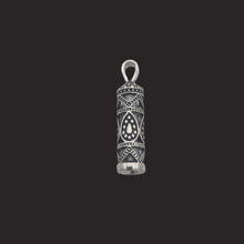 Load image into Gallery viewer, Men, Women 925 Sterling Silver Pendant Prayer container (925P080)
