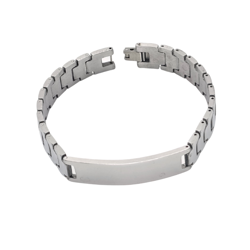 High Grade Stainless Steel ID Link Bracelet (SSBRAC037)