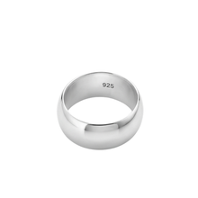 Load image into Gallery viewer, 925 Sterling Silver Plain Band Ring (Size J, 15.5mm inside diameter)( 925RING053 )
