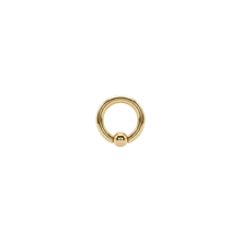 Load image into Gallery viewer, Full Closure Bar 4mm 316L Grade Surgical Steel - Golden colour (BPPAFCB403)
