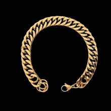 Load image into Gallery viewer, Curb Chain golden colored Stainless Steel Bracelet (SSBRAC018)
