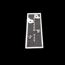 Load image into Gallery viewer, Set of 2 Pairs 925 Sterling Silver Stud Earrings Angel 8.7 mm Bird 10 mm x 16 mm (925STUDSSET013)
