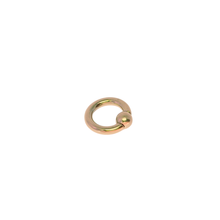 Load image into Gallery viewer, Full Closure Bar 4mm 316L Grade Surgical Steel - Golden colour (BPPAFCB403)
