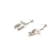 Load image into Gallery viewer, 925 Sterling Silver Studs with Dropping Ornament (925ER038)
