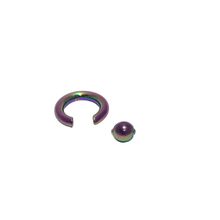 Load image into Gallery viewer, Full Closure Bar 4mm 316L Grade Surgical Steel - Multi colour (BPPAFCB404)

