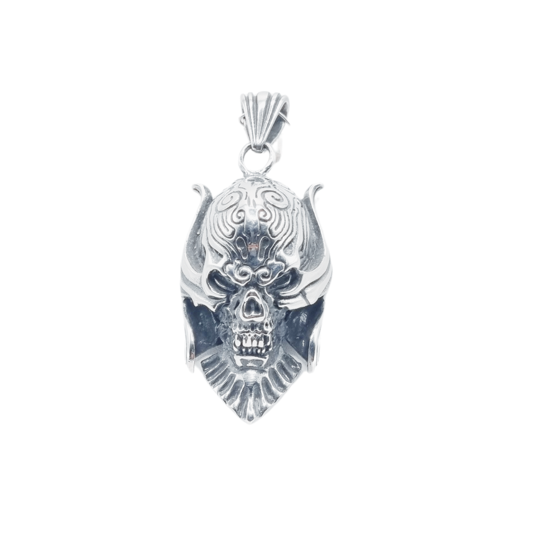 Viking Skull Stainless Steel Pendant (SSP0036)