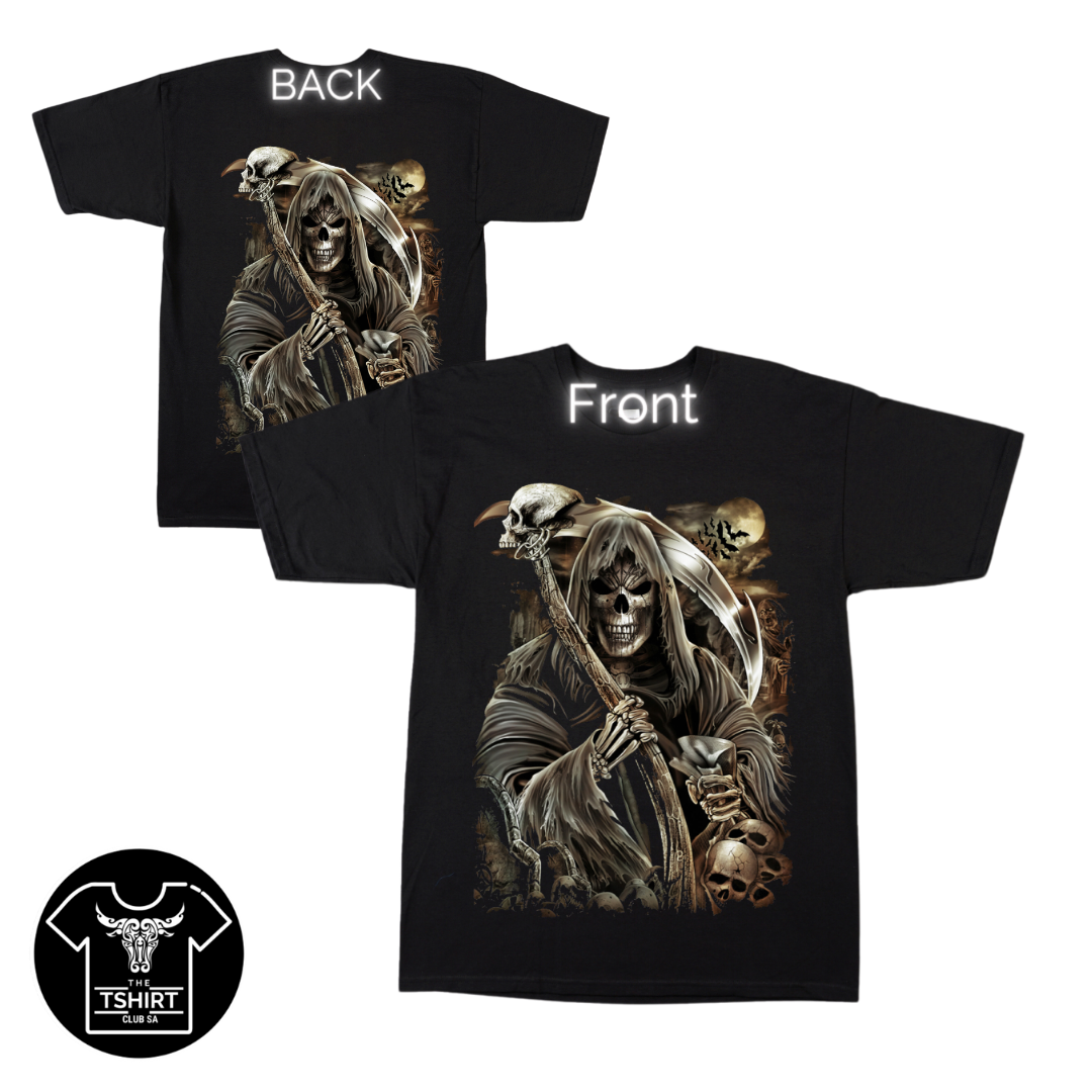Grim Reaper Short Sleeve T-Shirt (TS0182) – The TShirt Club SA