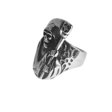 Load image into Gallery viewer, High Grade Stainless Steel ring - Grim Reaper (SSR030)
