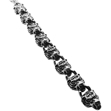 Load image into Gallery viewer, Tiger Head link Stainless Steel Bracelet (SSBRAC019)
