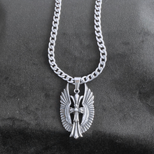 Load image into Gallery viewer, Stylized Bird Pendant and Chain, High Grade Stainless Steel (SSSETPC009)
