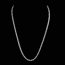 Load image into Gallery viewer, 925 Sterling Silver Chain Rectangular-Oval Links 55cm (925C001)
