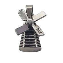Load image into Gallery viewer, Windmill 925 Silver Pendant (925P034)

