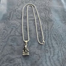 Load image into Gallery viewer, High Grade Stainless Steel Set - Chain and Ganesha Pendant (SSSETPC012)
