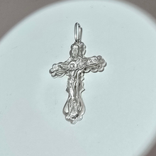 Load image into Gallery viewer, 925 Sterling Silver Pendant Cross with Crucifix (925P071)
