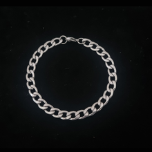 Load image into Gallery viewer, Stainless Steel Bracelet  -  Curb Cuban Link Chain Bracelet (SSBRAC014)
