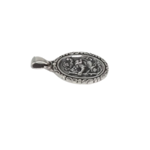 Load image into Gallery viewer, Saint Christopher 925 Silver Pendant (925P014)

