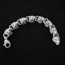 Load image into Gallery viewer, Tiger Head link Stainless Steel Bracelet (SSBRAC019)
